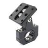 BRYpshqNW Handlebar Clamp Support GPS Navigation Mount Quick Release Compatible with R1150R Runow R GS G650GS F800ightF800GS F700GS Gravi GS F800GSA 22mm 28mm view 1