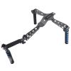 Aluminium Alloy Photography Video SLR Camera Single Shoulder Bracket Support Rig Stabilizer, Camera Shoulder Support, Multi - Function Foldable Handle with Foam Layer for Cameras a view 1