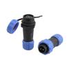 Uonecn SP13 Aviation Connector 2 Pin, SP13 Connectors 2-pin Plug and Socket, Light Connector for Outdoor Lights, Waterproof Dustproof IP68 view 3