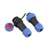 Uonecn SP13 Aviation Connector 2 Pin, SP13 Connectors 2-pin Plug and Socket, Light Connector for Outdoor Lights, Waterproof Dustproof IP68 view 4