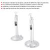 2pcs 7.9in Surveillance Camera Bracket, CCTV Bracket 20cm, 360 Degrees Adjustable Aluminum Alloy Stand with 1/4in M6 Thread Mount, Heavy Duty Support for CCTV Cameras and Security view 3