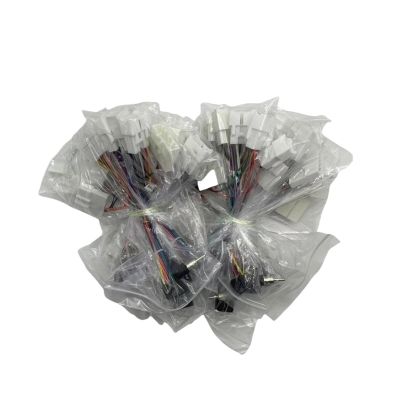 20Pcs Car Stereo Wire Harness Adapter 16Pin Power Cable Compatible for Toyota Android Radio Multimedia Player