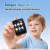 Kids MP3 Player with Bluetooth & Speaker, Simple Portable Music Player for Kids, 32GB FM Radio Voice Recorder E-Book Reader - No WiFi Needed, Gift for Kids (Black) view 4