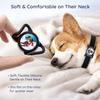 Dog AirTag Holder for Dog Collar, Soft Silicone Slide-On Case for Apple AirTag, No-Dangle Quiet Protective Holder with Eye-Catching Pet Character Designs, Black-Ski Racer view 4