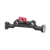 Compatible for ARRI,Compatible for DSLR, Wooden Camera Handle with Rosette Arm and Dual 15mm Rod Clamp for Shoulder Rig(Red knob) view 1