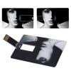 High Speed Custom USB Flash Drive for Data Transfer, Customized USB Data Storage Device, Black Credit Card Design, Bulk Personalized USB Thumb Drive for Brand Promotion (4G,10PCS) view 1