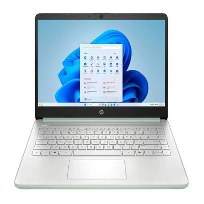 HP Student Laptop, Intel Processor N150(up to 3.6 GHz),14 Inch LED Screen, 8G RAM, 256GB Storange (128GB UFS+128GB MSD),1 Year Office 365, Windows 11 Home, Willow Green
