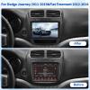 [2+64G]Android 15 Car Stereo for Dodge Journey 2011-2019&for Fiat Freemont 2012-2014 with Wireless Carplay&Android Auto,9 Inch Touch Screen Car Radio with Mirror Link Bluetooth FM/RDS WiFi GPS EQ SWC view 2