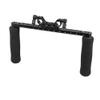 Compatible for DSLR, Sponge Handle Grip with Cross Cheese Bar and 15mm Dual Rod Clamp for Shoulder Rig view 4