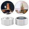 4 Pcs HiFi Speaker Spikes Stand Feet Pad Aluminum Alloy Speaker Fixing Feet Pad Anti-Slip Isolation Absorb Shock Amplifier Base Feet for Speakers CD Amplifier view 2