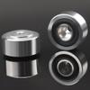 4 Pcs HiFi Speaker Spikes Stand Feet Pad Aluminum Alloy Speaker Fixing Feet Pad Anti-Slip Isolation Absorb Shock Amplifier Base Feet for Speakers CD Amplifier view 3