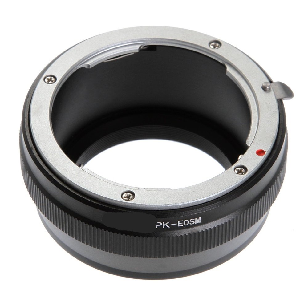 Adapter Ring for Canon EF-M Camera for Pentax PK K Mount Lens M2 M3 M6 M10 M50 M100 Excellent