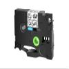 6/9/12/18/24mm Black on White Tape TZE-S231 S621 TzS131 TzS251 Strong Adhesive Label Compatible for B-Other P-ouch Makers(Black on Clear,18mm) view 1