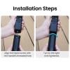 Handheld Tripods for Pocket 3 Camera ABS Lightweight Design Quick Setup Stable Vlogging Pocket Sized Vlog Tripods view 4