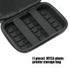 Whoasyst Customs Fit Storage Case for MT53 Photo Printers EVA Shell Offering All Weather Protections Easy Accessory Organization Bag view 3