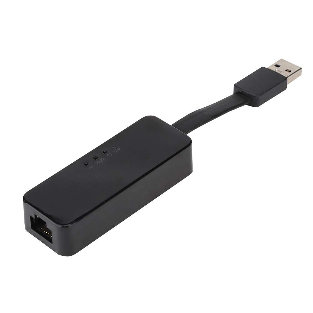 Estink USB to RJ45 Gigabit Ethernet Adapter, Gold Plated 5mm Thick Interface with Powerful RTL8153 Chip, for Computer Network Card Stable Data Transmission