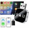 2026 Upgrade 3 in 1 Screen Mirror iOS Phone, Plug-and-Play Smart Car Interconnection Box with Fast 3s Connection, Voice Control, Split-Screen Display, Compatible with iPhone Phone (H) view 4