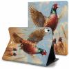 Askdfdf Pheasant in Flight Case for iPad 9th/10th/11th Gen,Mini 5/4/3/2/1(7.9in) Mini 6 (8.3in) Mini 7(8.3in),Air 4/5/6/7,Pro 11in(2020/2021/2022/2024) Auto Wake/Sleep view 2