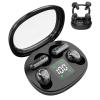 2 Pairs Semi-in-Ear Mini Sleep Earphones, 2026 New Ultra Mini 2-Pack Bluetooth Earbuds, Invisible Short-Stem Design for Side Sleepers & Sports, Waterproof with Mic for Side Sports Work (Black) view 1