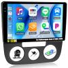 [4+128G] Android 15 Car Radio Stereo for Volkswagen Jetta 5 2005-2010 with Wireless Carplay&Android Auto,10.1 Inch Car Radio with Mirror Link Bluetooth FM/RDS WiFi GPS EQ DSP SWC+AHD Backup Camera view 1