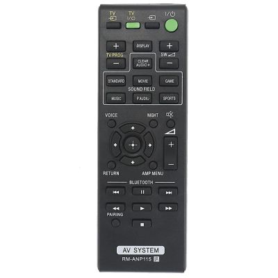 RM-ANP115 Replacement Remote Control for Sony Soundbar in Living Rooms or Rooms, Replacement Model RM-ANP114, Replace Remote Compatible Models HT-CT370 HT-CT770 SA-CT370 SA-CT770 HTCT370 HTCT770