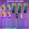 Magic Mirror Photo Booth with 21.5in Touch Screen Photo Booth Machine with RGB Light,Idea Printing and Share for Event Rental Party (Black, Photo Booth Machine) view 2