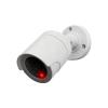 RSHuiOUXX Fake Security Camera with Flashing Red LED Light 180 Degree Rotation Compact Design Cameras for Home Theft Prevention view 1