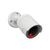 RSHuiOUXX Fake Security Camera with Flashing Red LED Light 180 Degree Rotation Compact Design Cameras for Home Theft Prevention view 4