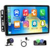 10 Inch IPS Touchscreen Android 15 Car Stereo for Chevrolet Express Van 2008 2009 2010 2011 with Wireless CarPlay & Android Auto Car Radio,Support WiFi 6, Bluetooth 5.4, Backup Camera, SWC view 1
