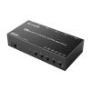 Black Game Control SynchronizerKeyboard and Mouse Split-Screen Synchronization Device4/8ports All-in-oneHDMI Multi-Screen Splitter(4 Ports) view 1