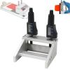 Wlikoci Digital Display Film Applicator, 100/150/200/300mm Wet Film Preparation Device with Micrometer, 1-6000m Adjustable, Graduation Value 1m for Experimental (width100mm) view 1