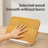 Book Stand for Reading Adjustable Book Holder with 360 Degree Rotating Base Elastic Page Clip Desktop Stand Portable view 4
