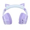 Brrnoo Wireless Headphones, Over Ear 5.3 Gaming Headset with Multicolor LED Lights and Noise Cancelling Mic, for Smartphones Tablets PC Switch view 1