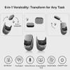 2026 Upgraded AI Voice Mouse - Wireless Air Mouse with AI Voice Assistant, 12 Languages Translation, Meeting Transcription & Summary - Detachable Computer Mouse, Presentation Clicker for Laptop view 2