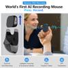 2026 Upgraded AI Voice Mouse - Wireless Air Mouse with AI Voice Assistant, 12 Languages Translation, Meeting Transcription & Summary - Detachable Computer Mouse, Presentation Clicker for Laptop view 3