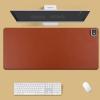 Heated Desk Pad, PU Leather Heated Mouse Pad, Waterproof Non-Slip Desk Mat for Office, Writing and Daily Use(Brown,60cm/23.6in) view 3