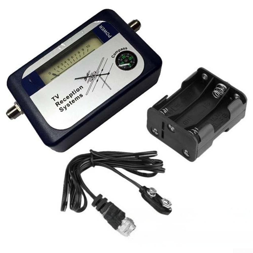 DVB-T Digital TV Antenna Signal Meter with Buzzer for Precise Ground Signal Measurement 170-860MHz Frequency Range Portable Industrial Tool