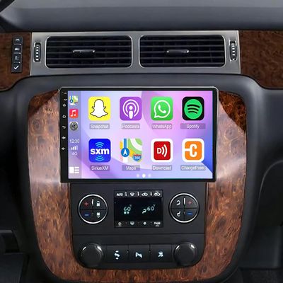 10 Inch IPS Touchscreen Android 15 Car Stereo for Chevrolet Tahoe 2007 2008 2009 2010 2011 2012 2013 2014 with Wireless CarPlay & Android Auto Car Radio,Support WiFi, Bluetooth,Backup Camera, SWC