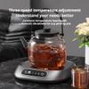 Coffee Mug Warmer,USB Rechargeable Fast Heating Electric Cup Warmer for Desk Travel,3Temperature Settings with Auto Shut Off & Hydration Reminder,Cordless Compatible with Ceramic Glass Coffee Tea Mug view 2
