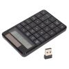 Julihai Wireless Ergonomic Calculator Number Pad 29 Keys for Laptop Bank School Company USB Plug and Play view 1