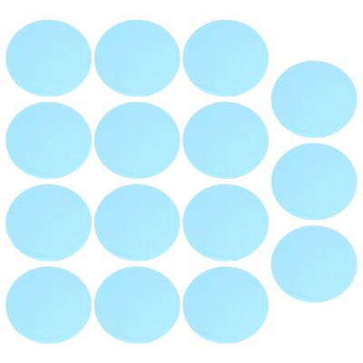 Alipis Light Gel Filter Sheets: 15pcs Self-adhesive Round Color Correction Film - Blue Transparency Sheets for Lamps, Led Headlight, Home Decor (bedroom, Living Room, Dining Room)