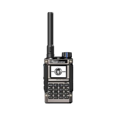 Quansheng UV-K1(8) Mini Walkie Talkie for Adults 5W Type-C Charger 1400mAh AM/FM Multi-Band Transceiver Handheld Two Way Radios