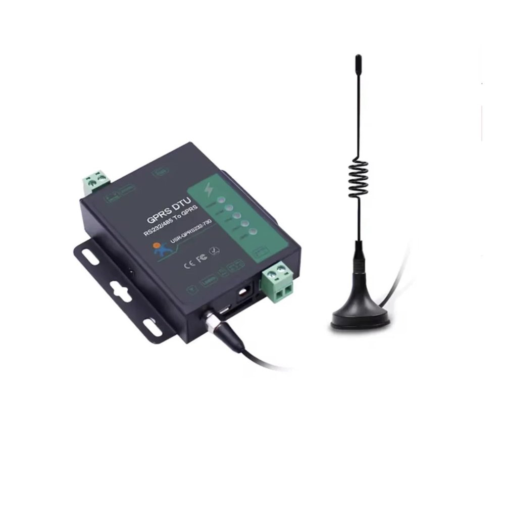 1Pcs RS232+485 Serial to GPRS DTU GSM Wireless Transmission Module USR-GPRS232-G730(Device only)