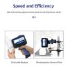 SHIHUANI 12.7MM Portable Handheld Inkjet Printer for Expiry Date Batch Number Logo Text Label(Printer with Black Ink*1(EU)) view 3