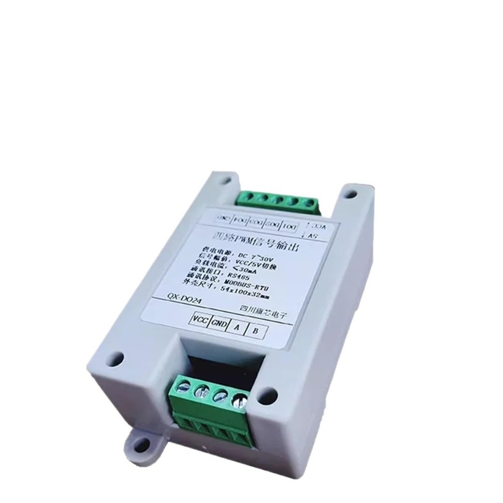 4channel RS485 to PWM Signal Output Module Pulse Frequency Duty Cycle Adjustable Servo Square Wave modbus RTU