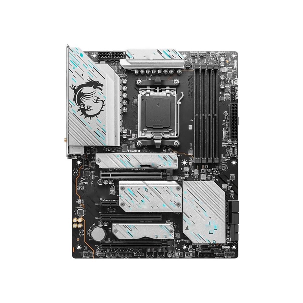 pc Motherboard Fit for MSI X670E Gaming Plus WiFi Motherboard Support Ryzen 9 9900X Ryzen 9 7950X Ryzen 5 9600X Ryzen 5 8500G CPU AM5 X670 DDR5
