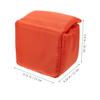 Alipis Thickened Shockproof Waterproof Camera Lens Pouch Bag for DSLR and Mirrorless Cameras, Water Resistant Polyester Protective Case with Orange Cover for Photographers view 2