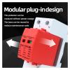 1 pcs House Lightning Surge Protector SPD 1P 2P 3P 4P 40KA 60KA 220V 385V AC Protective Low-Voltage Arrester Device(1P,220V 20-40KA) view 4