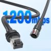 Sorandy Rectangular Satellite Cable, 10m Replacement Cable with Rectangular Connector for Gen 3 Performance Antenna, Stable Connection Water Proof IP68 Rubber Copper 23AWG view 3