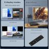 Black Game Control SynchronizerKeyboard and Mouse Split-Screen Synchronization Device4/8ports All-in-oneHDMI Multi-Screen Splitter(8 Ports) view 3